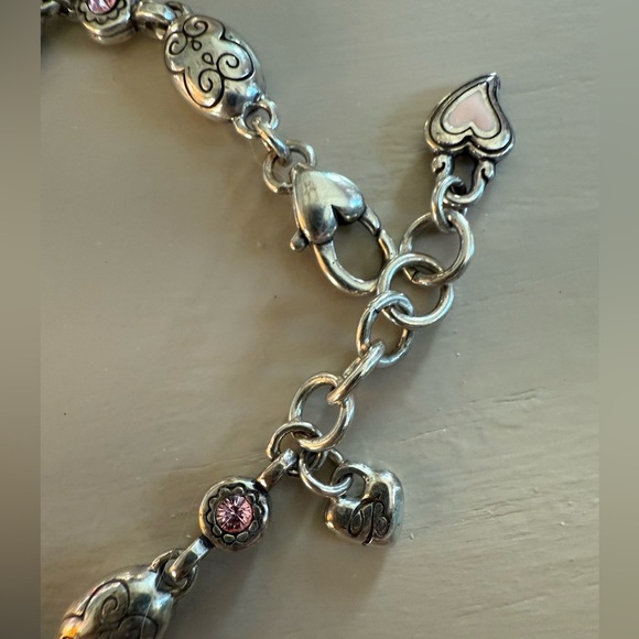 Brighton | Power of Pink Love Heals Breast Cancer Awareness Heart Bracelet - Picture 5 of 6
